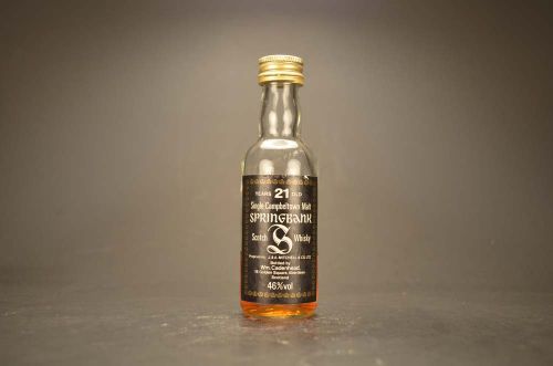 Springbank- Single Campbeltown Malt- Scotch Whisky 1234