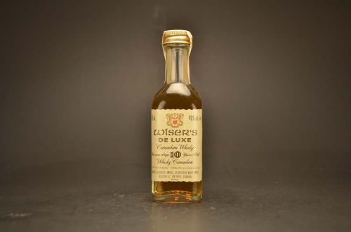 Wiser'S De Luxe Canadian Whisky 1907