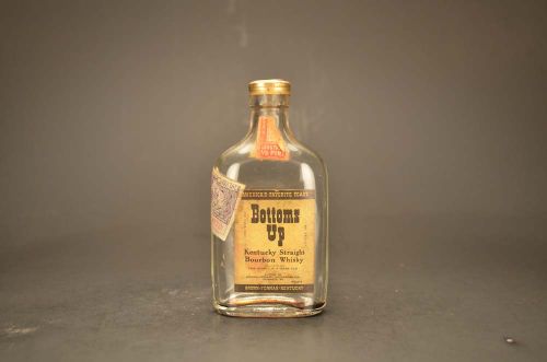 Bottoms Up Kentucky Straight Bourbon Whisky 1984